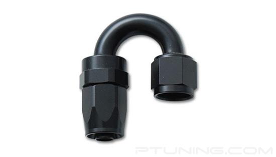 Picture of 12AN 180 Degree Swivel Hose End Fitting, Aluminum - Black