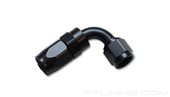 Picture of 12AN 90 Degree Swivel Hose End Fitting, Aluminum - Black