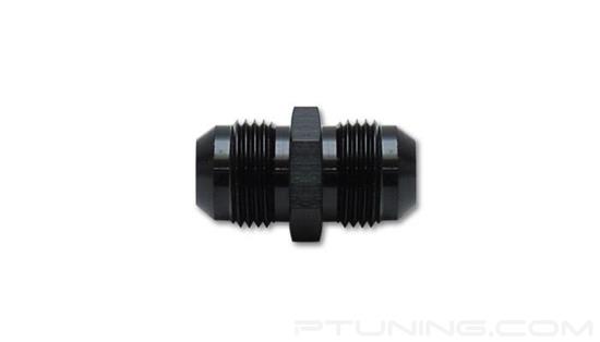 Picture of 4AN Male to 4AN Male Straight Union Adapter Fitting, Aluminum - Black