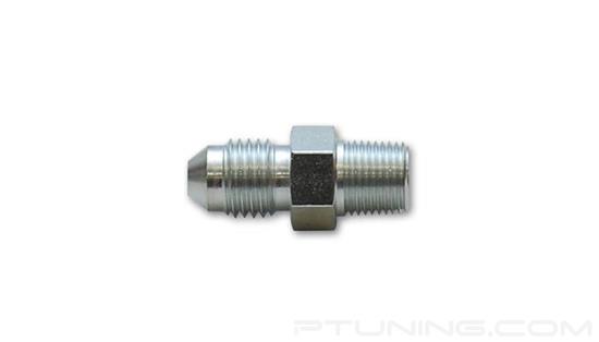 Picture of 4AN Male to 1/8" NPT Male Straight Adapter Fitting, Steel - Zinc Plated