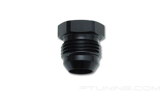 Picture of 6AN Flare Plug, Aluminum - Black