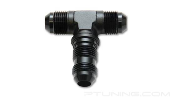 Picture of 3AN Bulkhead Tee Fitting, Aluminum - Black