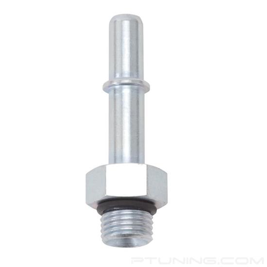 Picture of 6AN ORB Male to 5/16" SAE Quick-Disconnect Male EFI Adapter Fitting - Zinc Plated Steel