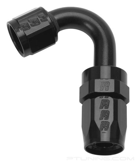 Picture of Full Flow 6AN 120 Degree Swivel Hose End - Black