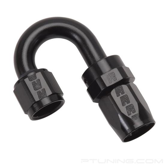 Picture of Full Flow 8AN 180 Degree Swivel Hose End - Black
