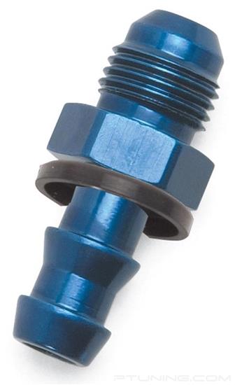 Picture of 12AN Male to 3/4" Barb Hose Fitting - Blue