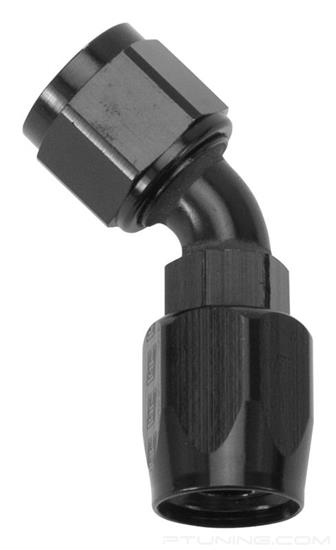 Picture of Full Flow 12AN 45 Degree Swivel Hose End - Black