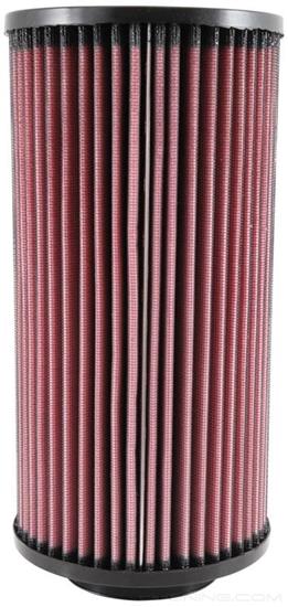 Picture of Powersport Round Red Air Filter (3" F x 3" ID x 5.563" OD x 11.125" H)