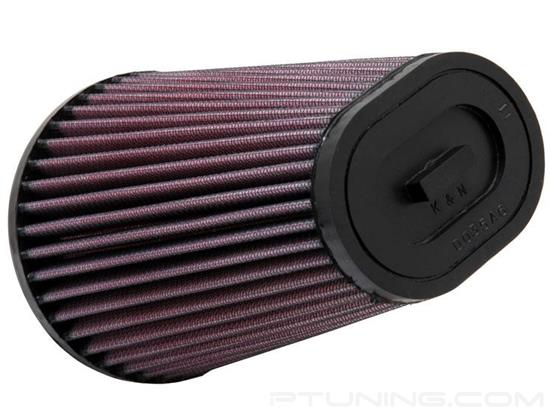 Picture of Powersport Round Tapered Red Air Filter (3.625" F x 4.625" B x 3.5" T x 6.75" H)
