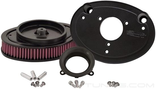 Picture of Oval Red Air Cleaner Assembly (2.469" ID)