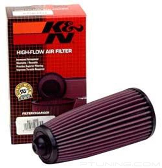 Picture of Powersport Unique Red Air Filter (2.25" T x 9.063" H)