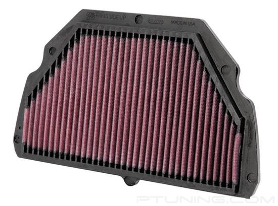 Picture of Powersport Unique Red Air Filter (11.063" L x 6.875" W x 0.813" H)