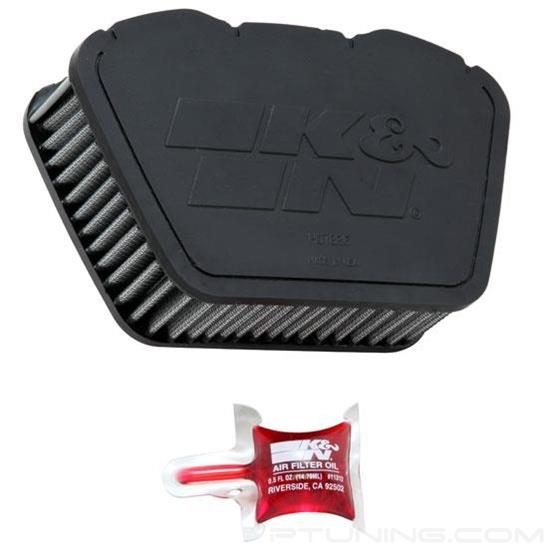 Picture of Powersport Unique Red Air Filter (2.125" H)