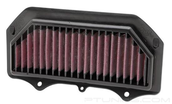Picture of Powersport Unique Red Air Filter (10.125" L x 5.063" W x 1.25" H)