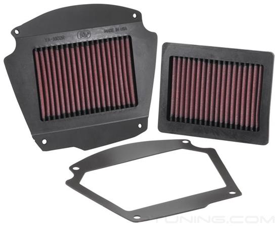 Picture of Powersport Panel Red Air Filter (6.625" L x 7.438" W x 0.625" H)