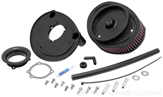 Picture of Round Red Air Cleaner Assembly (2.25" ID)