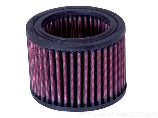 Picture of Powersport Round Red Air Filter (3" ID x 3.375" H)