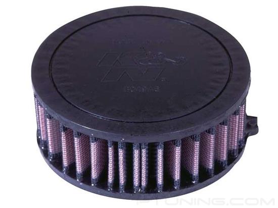 Picture of Powersport Round Straight Red Air Filter (3.125" F x 4.875" B x 4.875" T x 5" OD x 1.875" H)