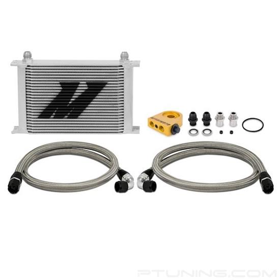 Picture of Oil Cooler Kit - Silver (25 Row, Thermostatic)