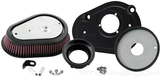 Picture of Teardrop Red Air Cleaner Assembly (2.406" ID)