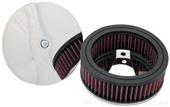 Picture of Round Red Air Cleaner Assembly (2.625" ID)