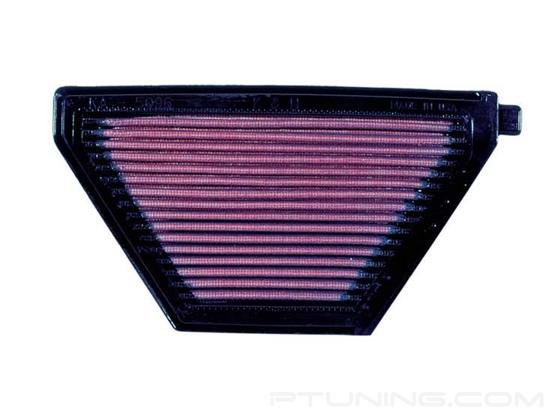 Picture of Powersport Unique Red Air Filter (8.625" L x 4.938" W x 0.5" H)