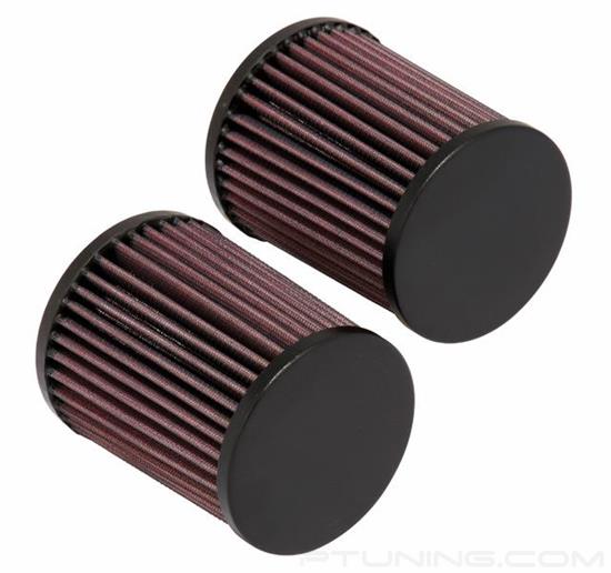 Picture of Powersport Round Tapered Red Air Filter (4" B x 3.75" T x 5" H)