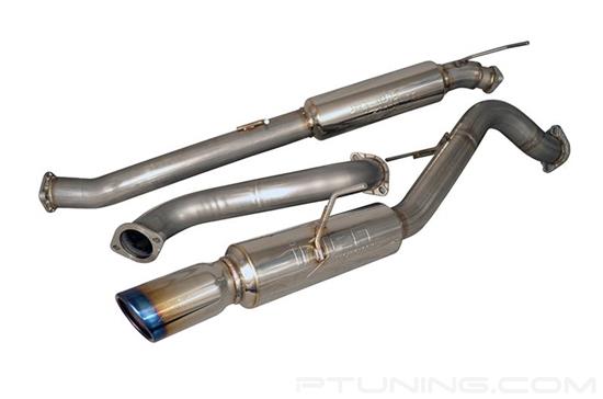 Picture of Stainless Steel Cat-Back Exhaust System with Single Tip