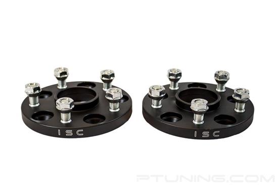 Picture of Black Wheel Spacer Set - 15mm