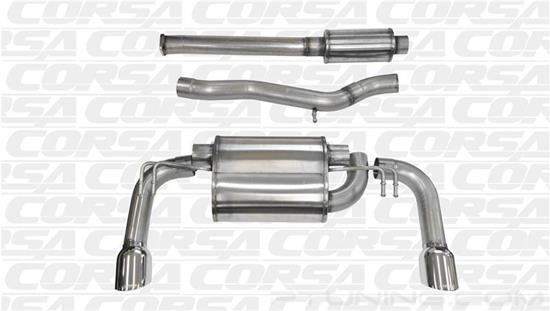 Picture of Sport 304 SS Cat-Back Exhaust System with Split Rear Exit