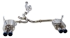 Picture of Legamax Premium Series 304 SS Cat-Back Exhaust System with Quad Rear Exit