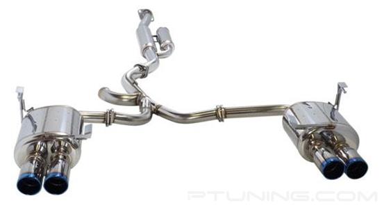 Picture of Legamax Premium Series 304 SS Cat-Back Exhaust System with Quad Rear Exit