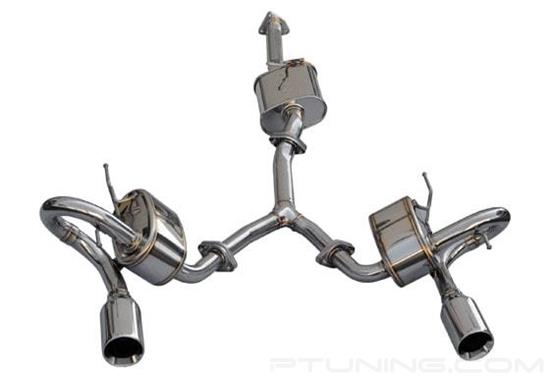 Picture of Super Sound Master Series 304 SS Cat-Back Exhaust System with Split Rear Exit