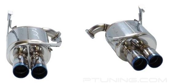 Picture of Legamax Premium Series 304 SS Axle-Back Exhaust System with Quad Rear Exit
