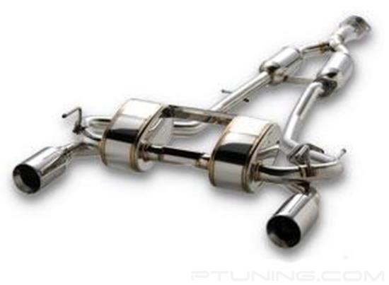 Picture of Super Sound Master Series 304 SS Cat-Back Exhaust System with Split Rear Exit