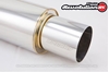 Picture of Revolution RS Round Exhaust Muffler with Removable SUS Tip (2.5" Center ID, 4" Center OD)