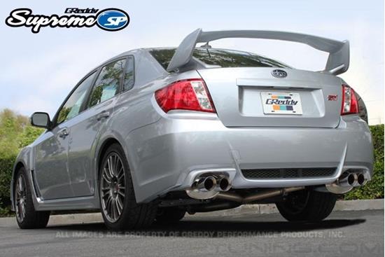 Picture of Supreme SP 304 SS Cat-Back Exhaust System with Quad Rear Exit