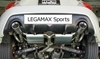 Picture of Super 304 SS Legamax Sports Full Exhaust System with Split Rear Exit