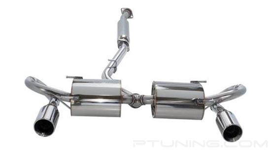 Picture of Legamax Sports 304 SS Cat-Back Exhaust System with Split Rear Exit