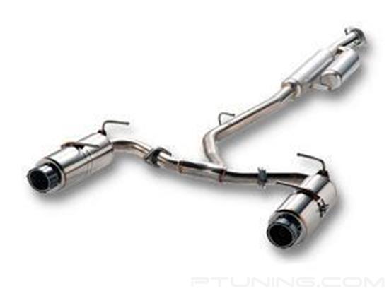 Picture of Hi-Power Spec-L Series 304 SS Cat-Back Exhaust System with Split Rear Exit