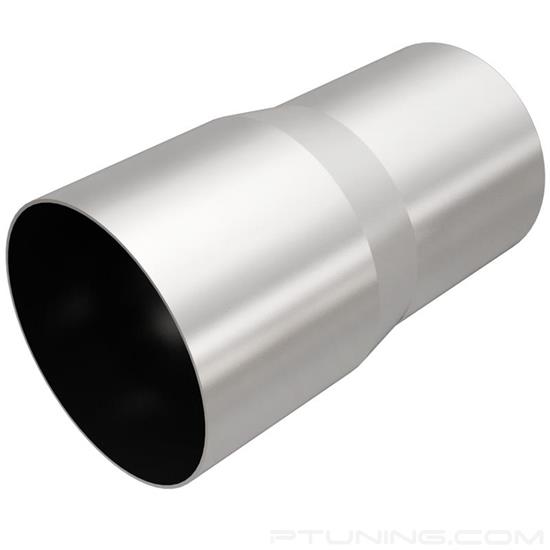 Picture of Stainless Steel Round Weld-On Exhaust Tip Adapter (3.5" Inlet, 4" Outlet, 7" Length)