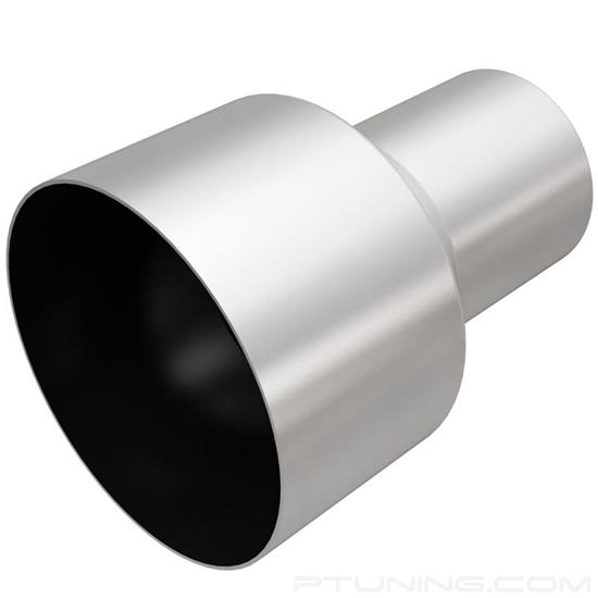 Picture of Stainless Steel Round Weld-On Exhaust Tip Adapter (3" Inlet, 5" Outlet, 7" Length)