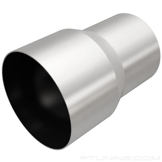Picture of Stainless Steel Round Weld-On Exhaust Tip Adapter (4" Inlet, 5" Outlet, 7" Length)