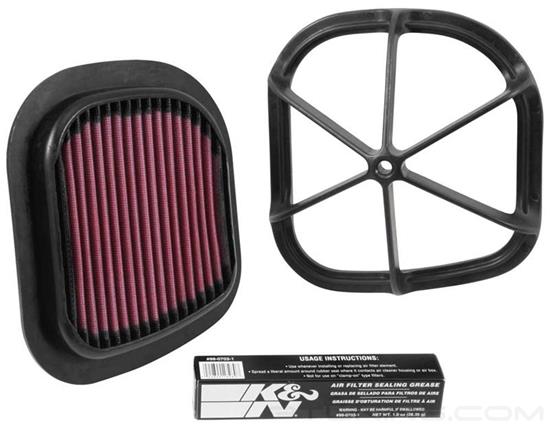 Picture of Powersport Panel Red Air Filter (7.75" L x 6.938" W x 1.438" H)
