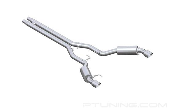 Picture of Installer Series Aluminized Steel Race Version Cat-Back Exhaust System with Split Rear Exit