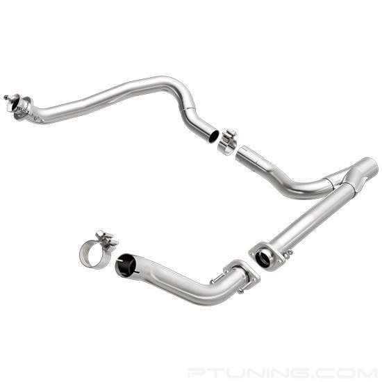 Picture of Stainless Steel Dual Inlet-Single Outlet Loop Delete Pipe