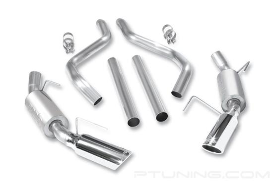 Picture of ATAK Stainless Steel Cat-Back Exhaust System with Split Rear Exit