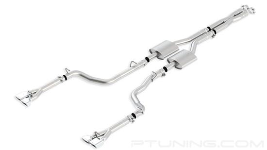 Picture of ATAK Stainless Steel Cat-Back Exhaust System with Quad Rear Exit