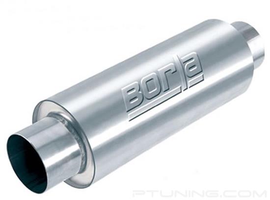 Picture of XR-1 Stainless Steel Round Multi Core Rotary Engine Exhaust Muffler (3" Center ID, 3" Center OD, 16" Length)