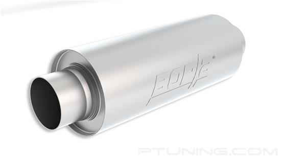 Picture of XR-1 Stainless Steel Round Multi Core Racing Exhaust Muffler (3.5" Center ID, 3.5" Center OD, 16" Length)